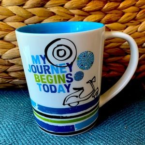 Starbucks Coffee mug, 2008 My Journey Beginns  today